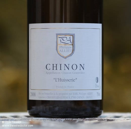 Philippe Alliet Chinon L'Huisserie 2008 Philippe Alliet Chinon L'Huisserie 2008