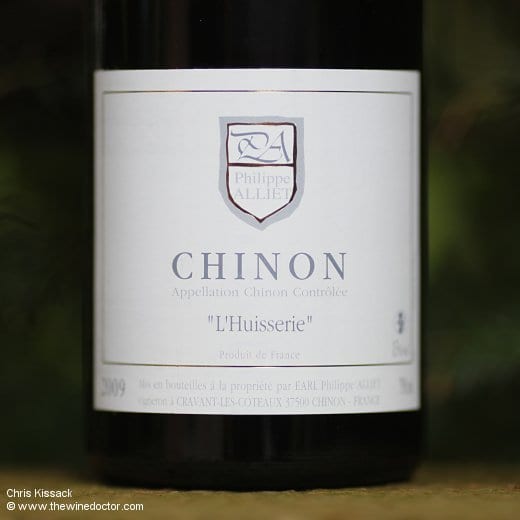 Philippe Alliet Chinon L'Huisserie 2009 Philippe Alliet Chinon L'Huisserie 2009