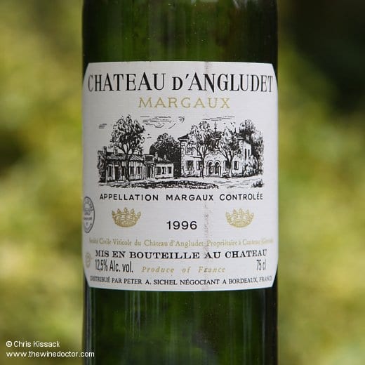 Château d'Angludet 1996 Château d'Angludet 1996