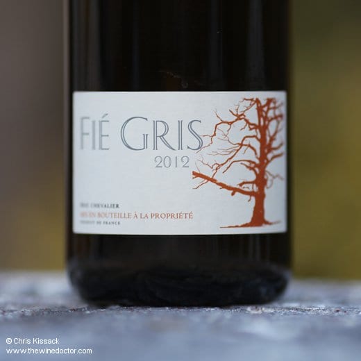 Domaine de la Aujardière Fié Gris 2012 Domaine de la Aujardière Fié Gris 2012