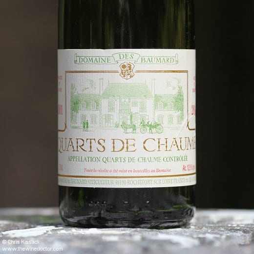 Domaine des Baumard Quarts de Chaume 2001 Domaine des Baumard Quarts de Chaume 2001