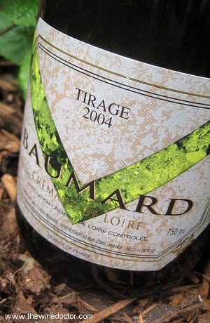 Domaine des Baumard Crémant de Loire Tirage 2004 Domaine des Baumard Cremant de Loire Tirage 2004
