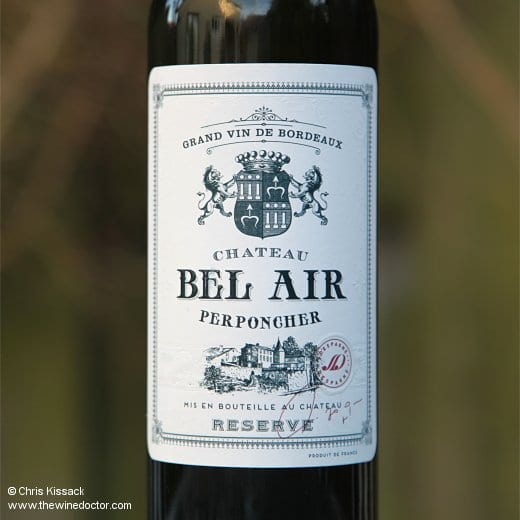 Château Bel Air Perponcher Bordeaux Réserve 2016 Château Bel Air Perponcher Bordeaux Réserve 2016