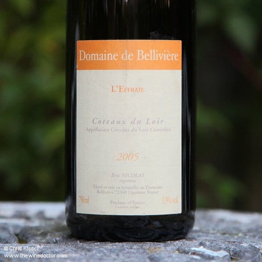 Domaine de Bellivière Coteaux du Loir L'Effraie 2005 Domaine de Bellivière Coteaux du Loir L'Effraie 2005