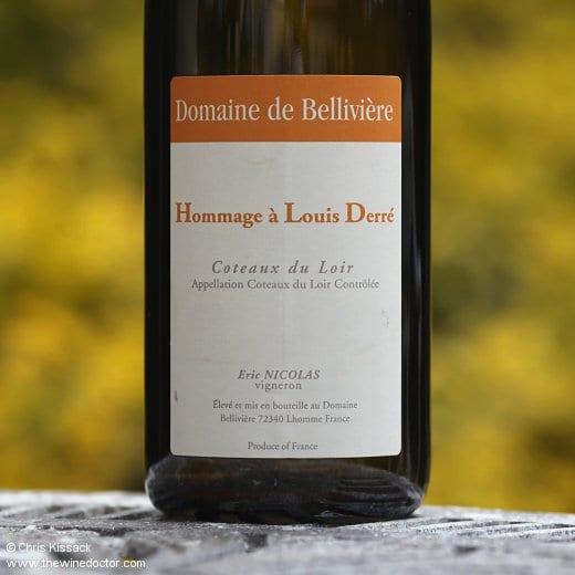 Domaine de Bellivière Coteaux du Loir Hommage à Louis Derré 2013 Domaine de Bellivière Coteaux du Loir Hommage à Louis Derré 2013