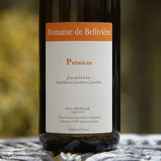 Domaine de Bellivière Jasnières Prémices 2009 Domaine de Bellivière Jasnières Prémices 2009