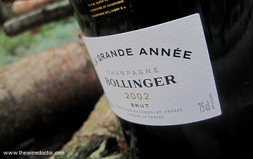 Bollinger La Grande Année 2002 Bollinger La Grande Année 2002
