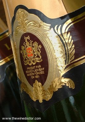 Bouvet-Ladubay Saumur Brut Mlle Ladubay 2005