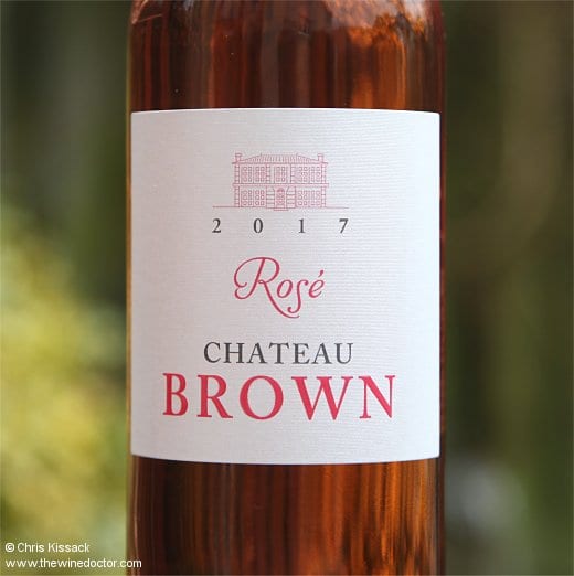 Château Brown Bordeaux Rosé 2017 Château Brown Bordeaux Rosé 2017