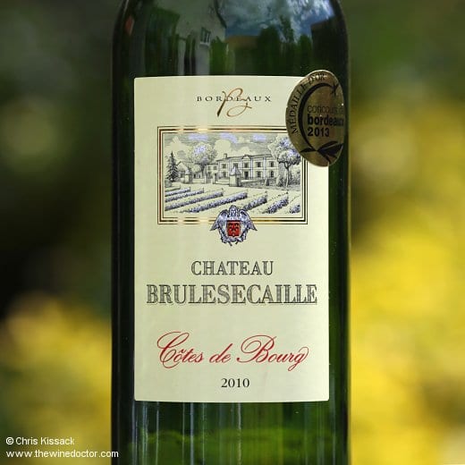 Château Brulescaille Côtes de Bourg 2010 Château Brulescaille Côtes de Bourg 2010