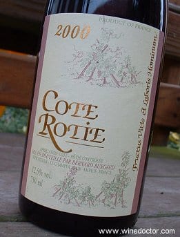 Bernard Burgaud Cote-Rotie 2000
