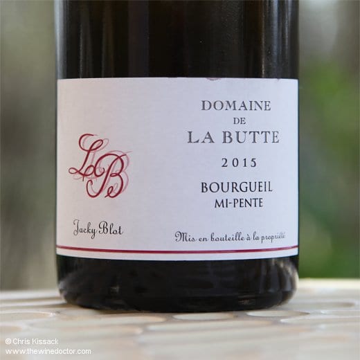 Domaine de la Butte Bourgueil Mi-Pente 2015 Domaine de la Butte Bourgueil Mi-Pente 2015