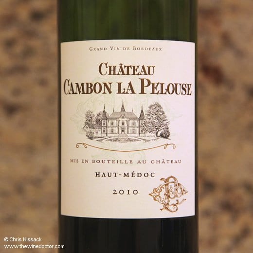 Château Cambon la Pelouse 2010 Château Cambon la Pelouse 2010