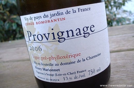 Domaine de la Charmoise Provignage 2006 Domaine de la Charmoise Provignage 2006