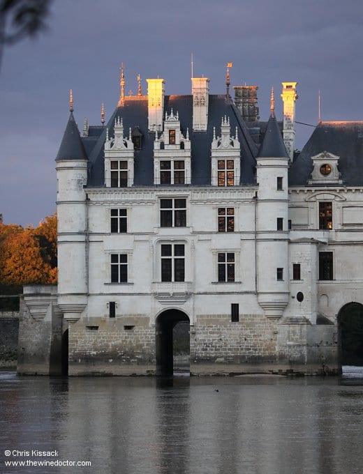 Château de Chenonceau, one of France's 'fairy tale' châteaux, October 2013 Loire Wine Guide