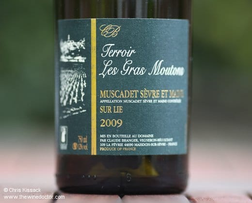 Domaine la Haute Févrie Muscadet Sèvre et Maine sur lie Terroir Les Gras Moutons 2009 Domaine la Haute Févrie Muscadet Sèvre et Maine sur lie Terroir Les Gras Moutons 2009