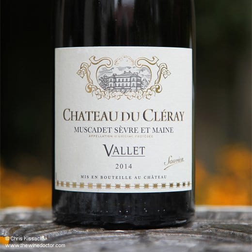 Château du Cléray Muscadet Sèvre et Maine Vallet 2014 Château du Cléray Muscadet Sèvre et Maine Vallet 2014