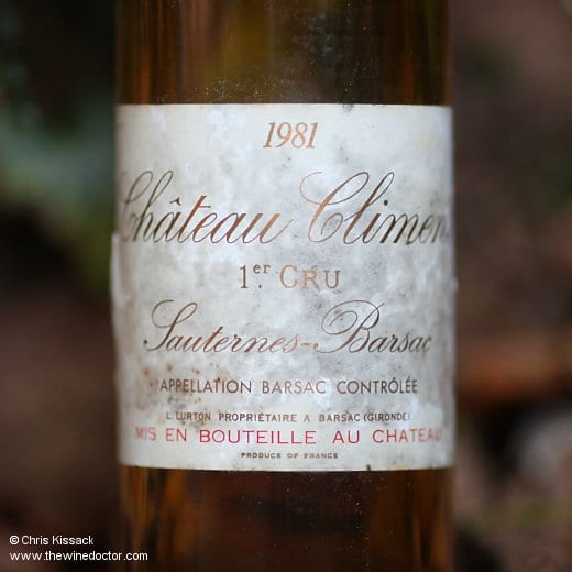 Château Climens 1981 Château Climens 1981