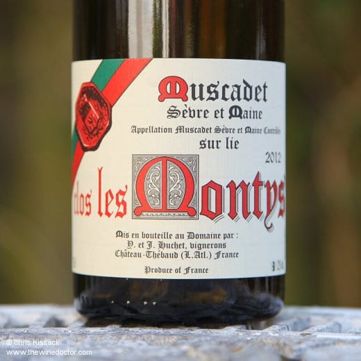 Clos Les Montys Muscadet Sèvre et Maine sur lie Vigne de 1914 2012 Clos Les Montys Muscadet Sèvre et Maine sur lie Vigne de 1914 2012