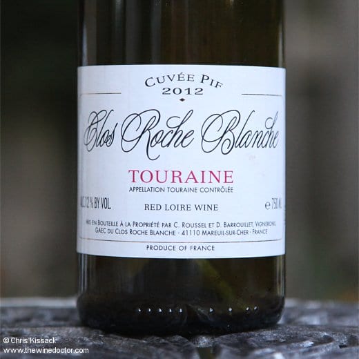 Clos Roche Blanche Touraine Cuvée Pif 2012 Clos Roche Blanche Touraine Cuvée Pif 2012