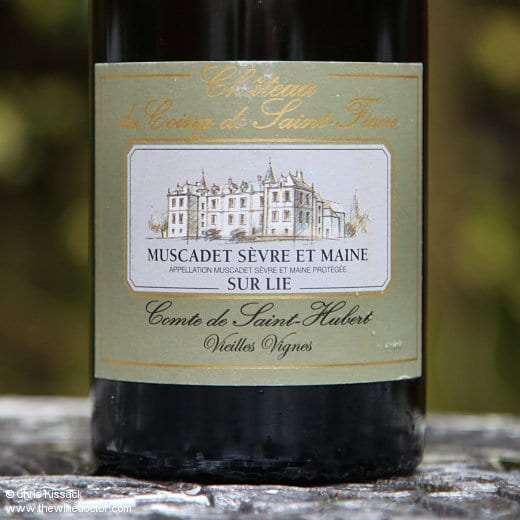 Château du Coing de Saint-Fiacre Muscadet Sèvre et Maine sur lie Comte de Saint-Hubert Vieilles Vignes 1996 Château du Coing de Saint-Fiacre Muscadet Sèvre et Maine sur lie Comte de Saint-Hubert Vieilles Vignes 1996