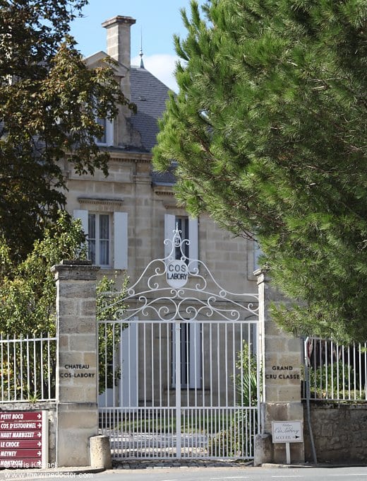 Hiding behind the trees, Cos d'Estournel's neighbour, Château Cos Labory Château Cos Labory