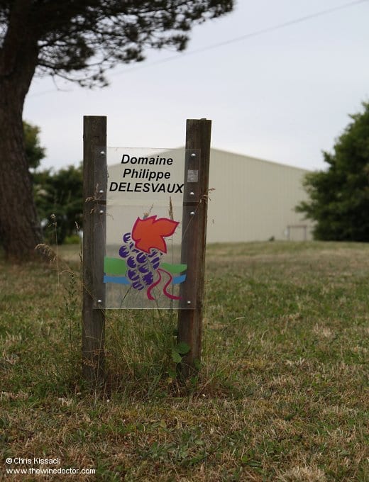 Domaine Philippe Delesvaux, June 2015 Philippe & Catherine Delesvaux