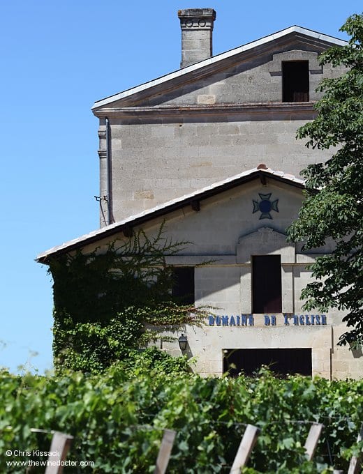 Château du Domaine de L'Église, pictured July 2012 Château du Domaine de L'Église