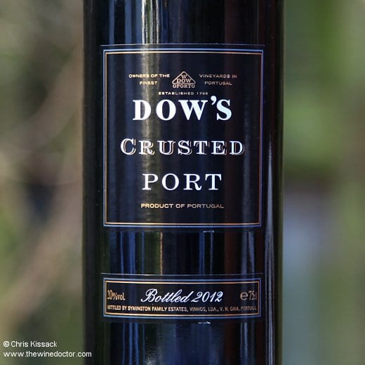 Dow's Crusted Port, Bottled 2012 Dow's Crusted Port, Bottled 2012