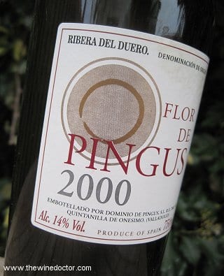 Flor de Pingus 2000 Flor de Pingus 2000