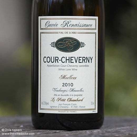François Cazin Cour-Cheverny Cuvée Renaissance 2010 François Cazin Cour-Cheverny Cuvée Renaissance 2010