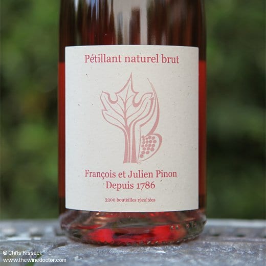 François et Julien Pinon Pétillant Naturel Brut Rosé 2018 François et Julien Pinon Pétillant Naturel Brut Rosé 2018