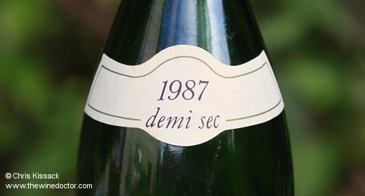 François Pinon Vouvray Demi-Sec 1987 François Pinon Vouvray Demi-Sec 1987