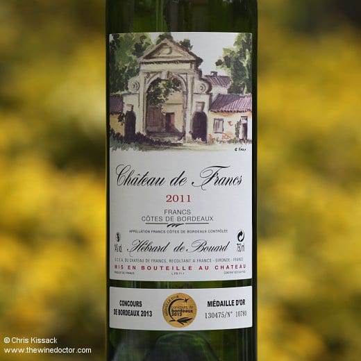 Château de Francs 2011 Château de Francs 2011