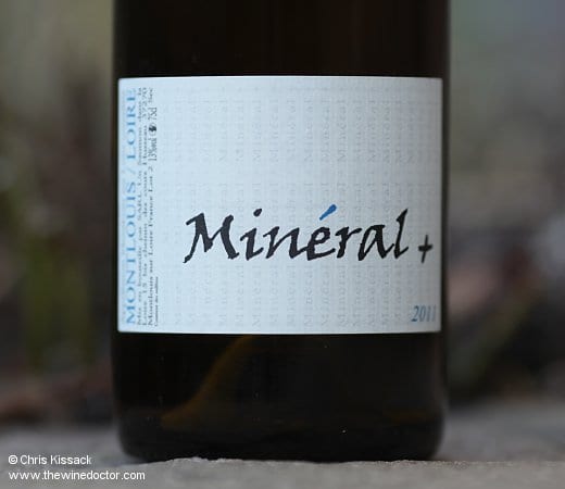 Frantz Saumon Montlouis-sur-Loire Minéral + 2011 Frantz Saumon Montlouis-sur-Loire Minéral + 2011