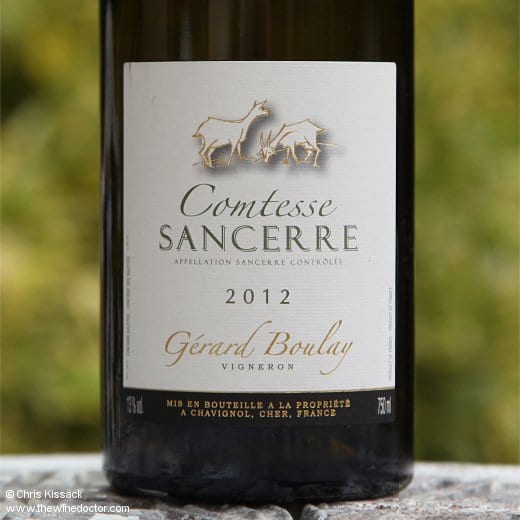 Gérard Boulay Sancerre Comtesse 2012 Gérard Boulay Sancerre Comtesse 2012