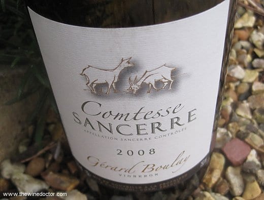 Gérard Boulay Sancerre Comtesse 2008 Gérard Boulay Sancerre Comtesse 2008