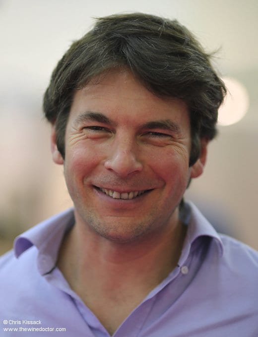 Nicolas Grosbois, of Domaine Grosbois and Domaine des Hauts Baigneux, February 2015 Domaine des Hauts Baigneux