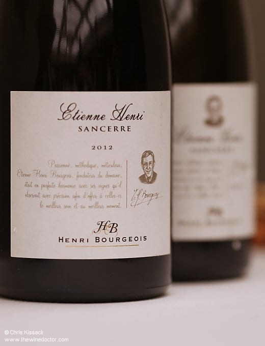 Henri Bourgeois Cuvée Etienne Henri 2012 & 2002 Oaked Sauvignon Blanc