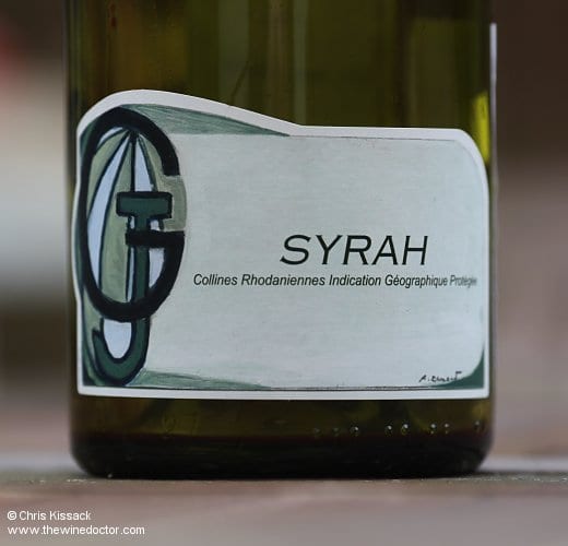 Jeanne Gaillard Collines Rhodaniennes Syrah 2012 Jeanne Gaillard Collines Rhodaniennes Syrah 2012