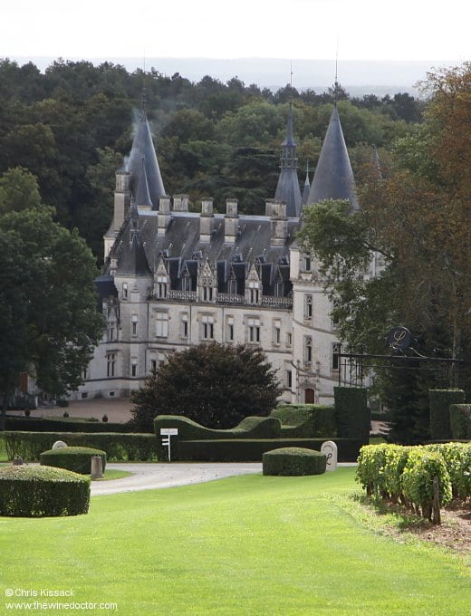 Château du Nozet, October 2013 Domaine de Ladoucette, Comte Lafond, Château du Nozet
