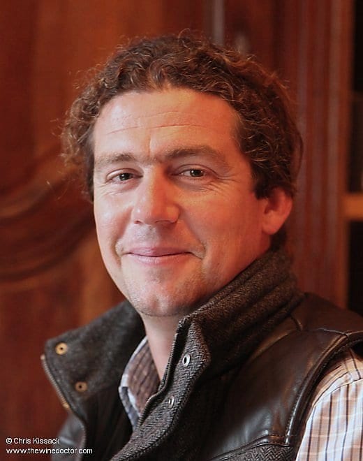 Baptiste Guinaudeau, of Château Lafleur, October 2013 Bordeaux 2011