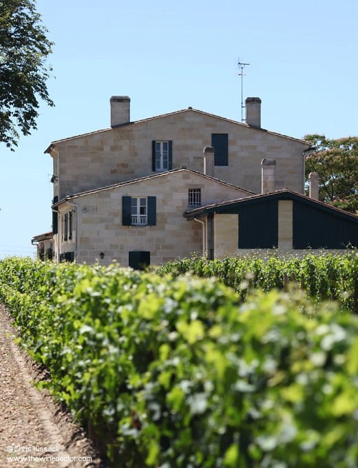 Château La Grave à Pomerol, July 2012 Château La Grave à Pomerol