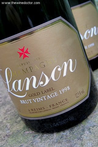 Lanson Gold Label Brut 1998 Lanson Gold Label Brut 1998