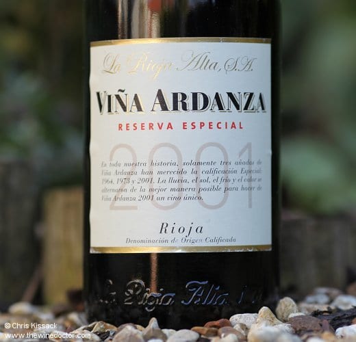 La Rioja Alta Viña Ardanza Rioja Reserva Especial 2001 La Rioja Alta Vina Ardanza Rioja Reserva Especial 2001