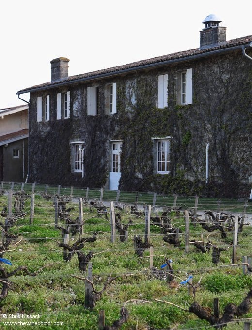 The old stables at Château Latour, near the foot of the estate, April 2014 Château Latour