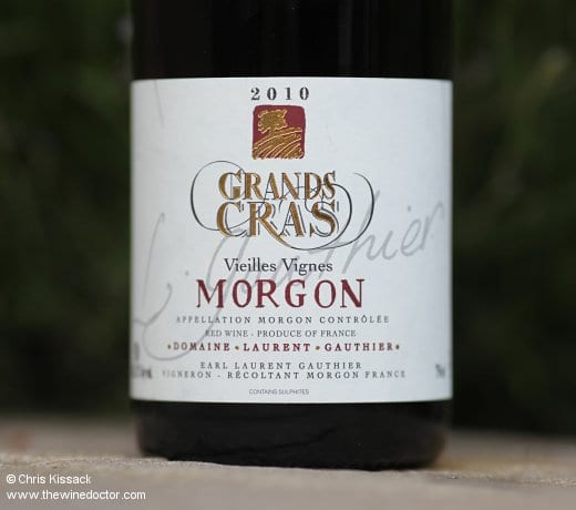 Laurent Gauthier Morgon Grands Cras Vieilles Vignes 2010 Laurent Gauthier Morgon Grands Cras Vieilles Vignes 2010