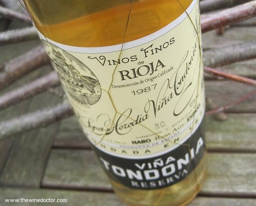 López de Heredia Viña Tondonia Blanco Reserva 1987 Lopez de Heredia Vina Tondonia Blanco Reserva 1987
