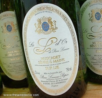 Pierre Luneau-Papin Muscadet Sèvre et Maine sur lie Le L d'Or 1996 Pierre Luneau-Papin Muscadet Sèvre et Maine sur lie Le L d'Or 1996