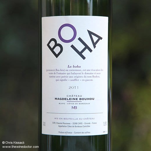Château Magdeleine Bouhou Boha 2011 Château Magdeleine Bouhou Boha 2011